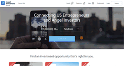 Desktop Screenshot of angelinvestmentnetwork.us