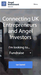 Mobile Screenshot of angelinvestmentnetwork.co.uk
